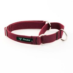 martingale collar - maroon spun poly