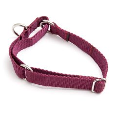 martingale collar - maroon poly