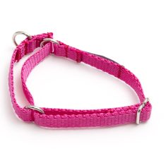 martingale collar - pink poly