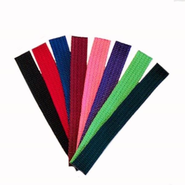 This is a picture of webbing colours