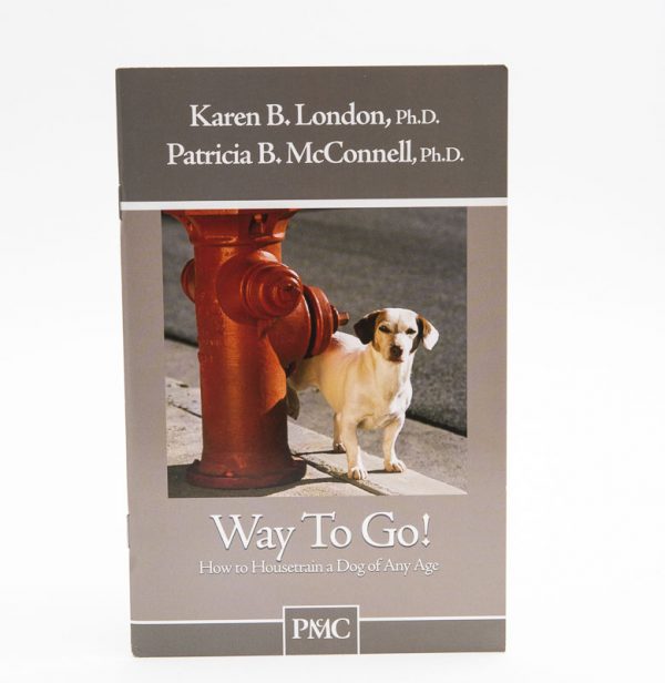 This is a picture of book on toilet training dogs